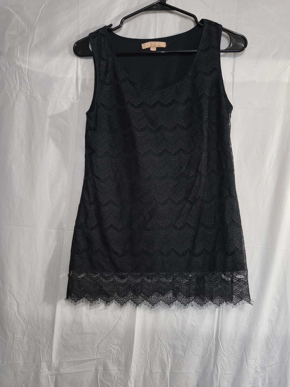 Banana Republic Black Scoop Neck Tank